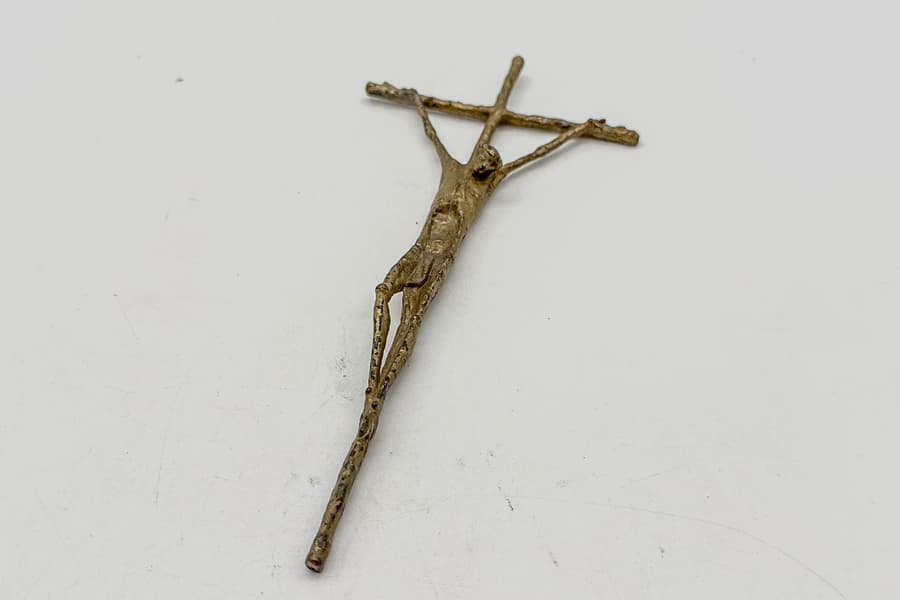 Kruzifix aus Bronze